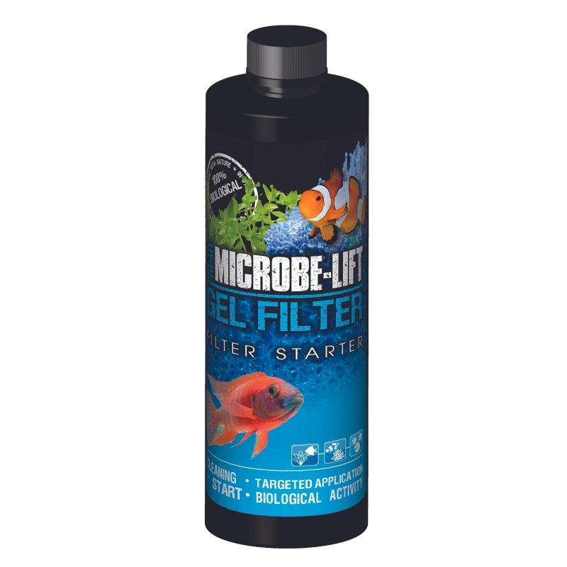 Microbe Lift MICROBE-LIFT Gel Filter Cartridge Inoculant for Saltwater and Freshwater Aquariums, 8 Fl Oz - Image 2