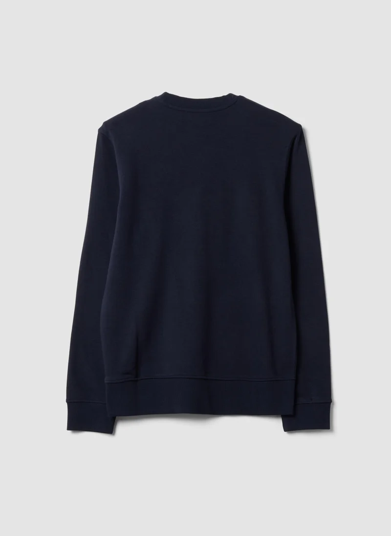 Ovs OVS Blue crew-neck sweatshirt in cotton blend