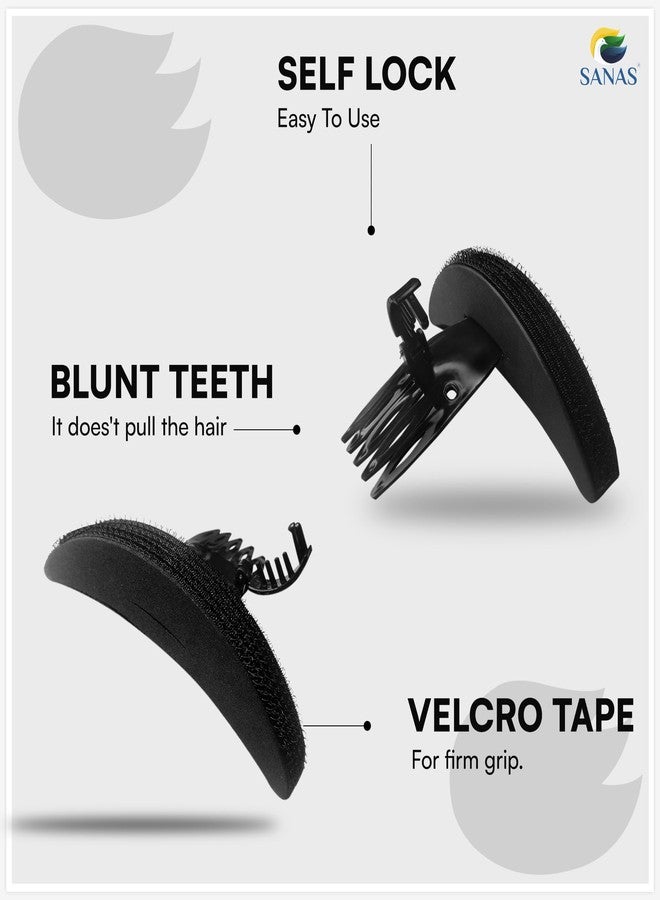 Sanas (2Pc) Bun Maker For Hair Puff Clips For Women Hair Bun Accessories For Women Hair Bun Juda Bun For Maker Accessories For Hair (2Pc) - Image 5