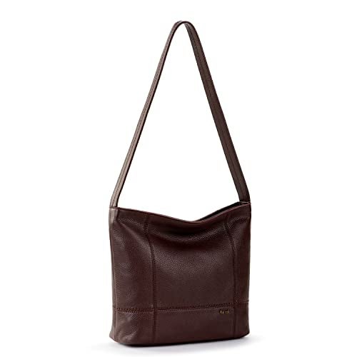 The Sak Womens De Young Hobo Bag In Leather, Mahogany, One Size US - Image 2