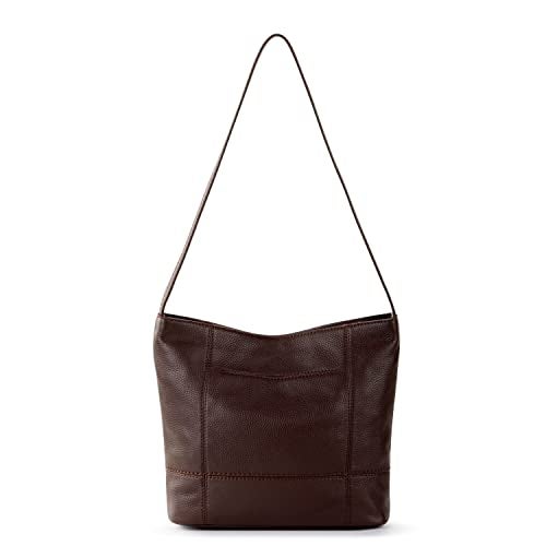 The Sak Womens De Young Hobo Bag In Leather, Mahogany, One Size US - Image 4