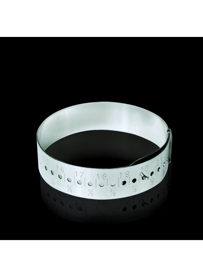 TSK Bracelet Measuring Ring Gold Making Tool Bracelet Size Measuring Wrist Size Measuring Bracelet Hong Kong Degree Gold Making Tool-Model:Metal Bracelet Ring  - Image 2
