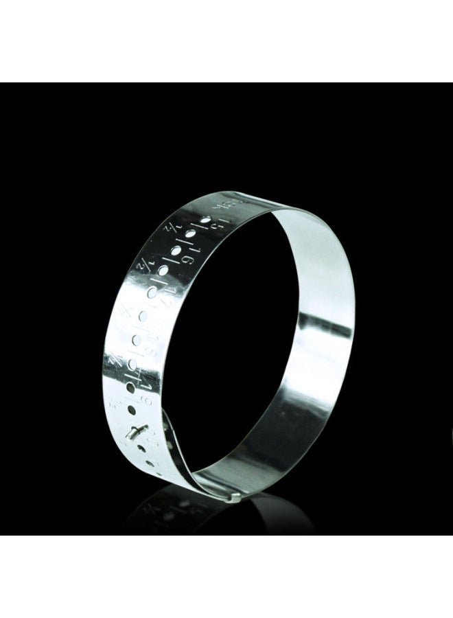 TSK Bracelet Measuring Ring Gold Making Tool Bracelet Size Measuring Wrist Size Measuring Bracelet Hong Kong Degree Gold Making Tool-Model:Metal Bracelet Ring  - Image 1