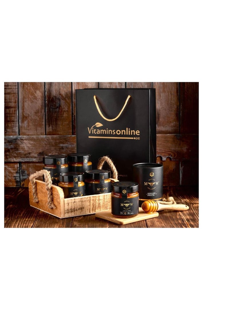 MANUKA WELLBEING - Pure New Zealand’s Finest Manuka Honey UMF 20+ ,MGO 850+, Certified Pure Raw Manuka Honey in a Jar. 300g. - Image 1