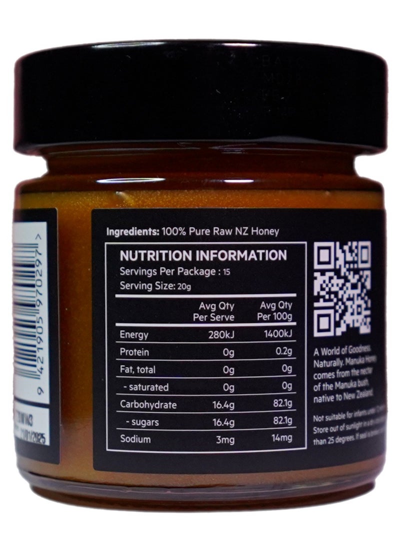 MANUKA WELLBEING - Pure New Zealand’s Finest Manuka Honey UMF 20+ ,MGO 850+, Certified Pure Raw Manuka Honey in a Jar. 300g. - Image 1
