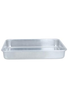 Aluminum Cake Pan 34.6X24.5X5.5 Cm Silver - pzsku/Z2F9AD8C97E118DA8D255Z/45/_/1739347221/95543d64-7825-4697-8f14-6085d037c005