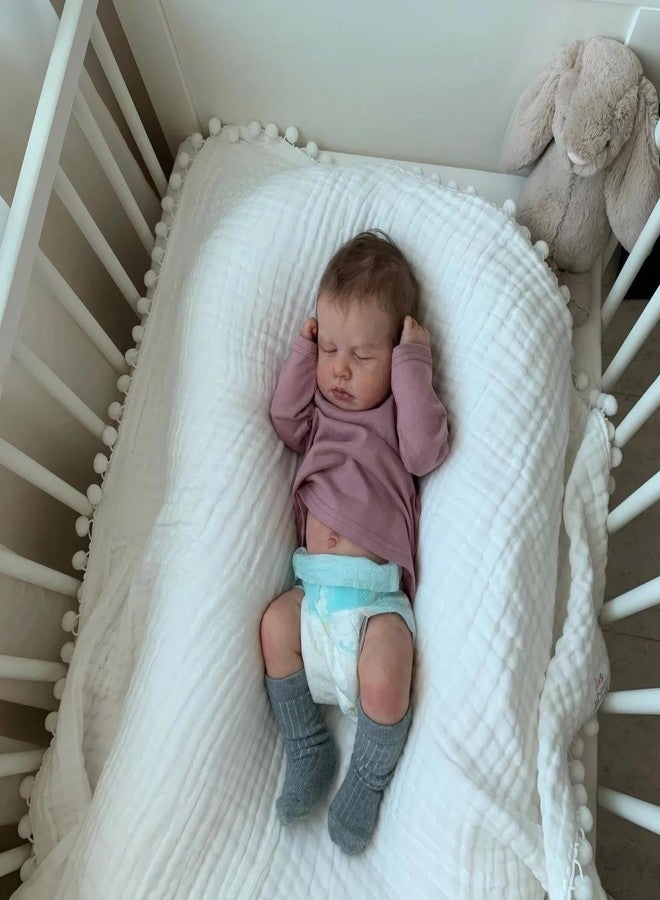 Zero Pam Realistic Reborn Baby Dolls Silicone Full Body 20 Inch Life Like Newborn Real Life Toddler Baby Dolls That Look Real Sleeping Anatomically Correct Reborn Babies Boy for Kids 3+ - Image 2
