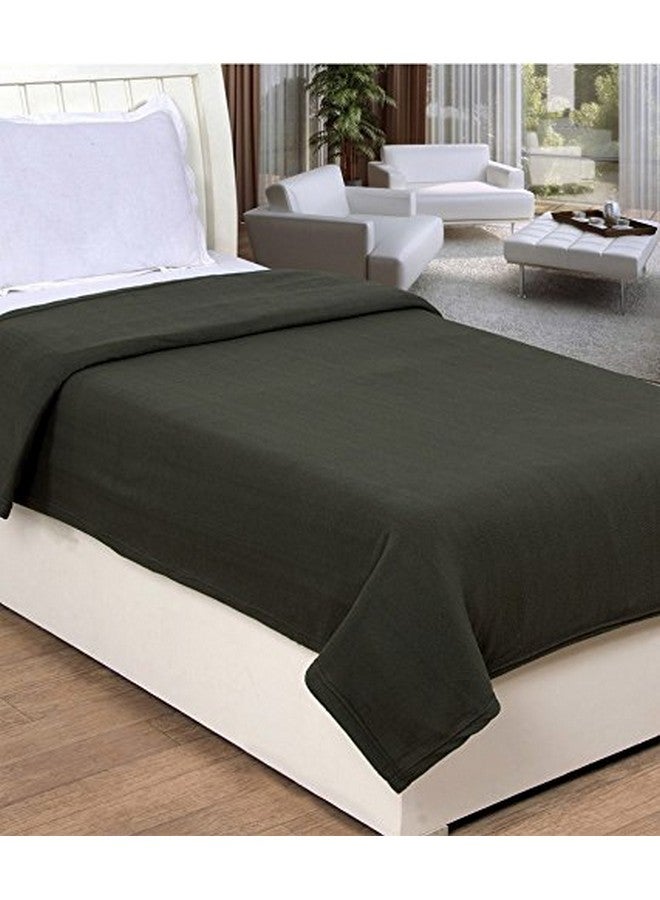 Goyal's ® Plain Fleece Warm Single Bed Blanket (Pack of 14) - Image 5