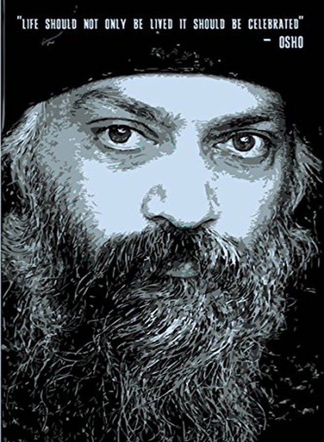 RAINFIRE CREATION Osho Poster - 12x18 inch Wall Poster 170 GSM Paper | Home & Office Decoration | Gloss Finish Unframed Poster RCP1928 - Image 1