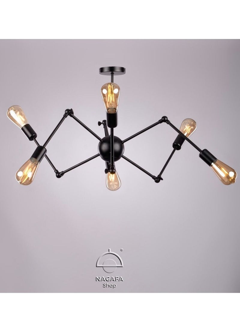 NAGAFA SHOP - Black modern spider pendant MBC109/6 - Image 1