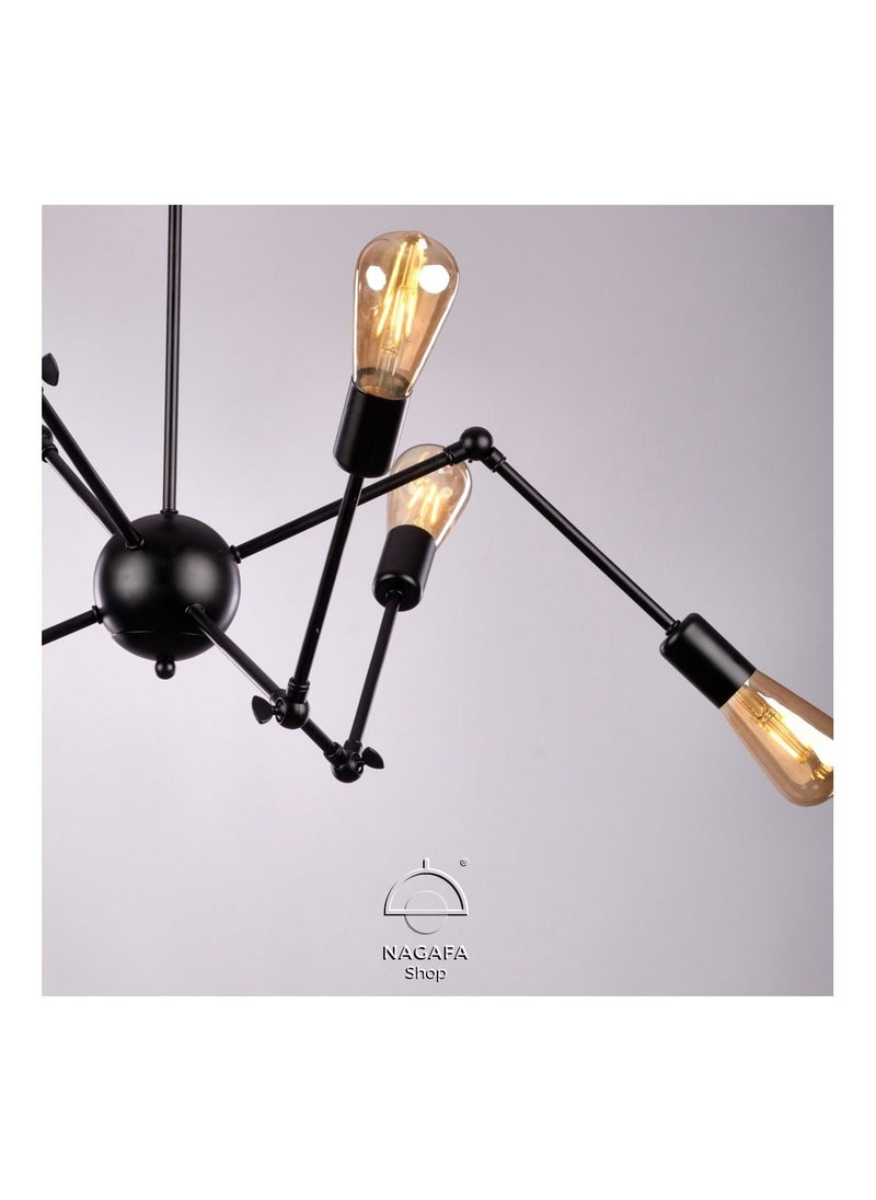 NAGAFA SHOP - Black modern spider pendant MBC109/6 - Image 1