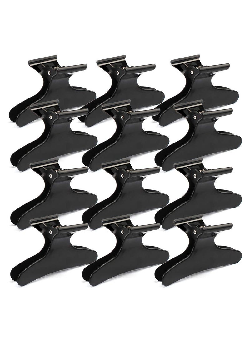 ORiTi مشابك شعر لتقسيم وتصفيف الشعر باللون الأسود - Image 1