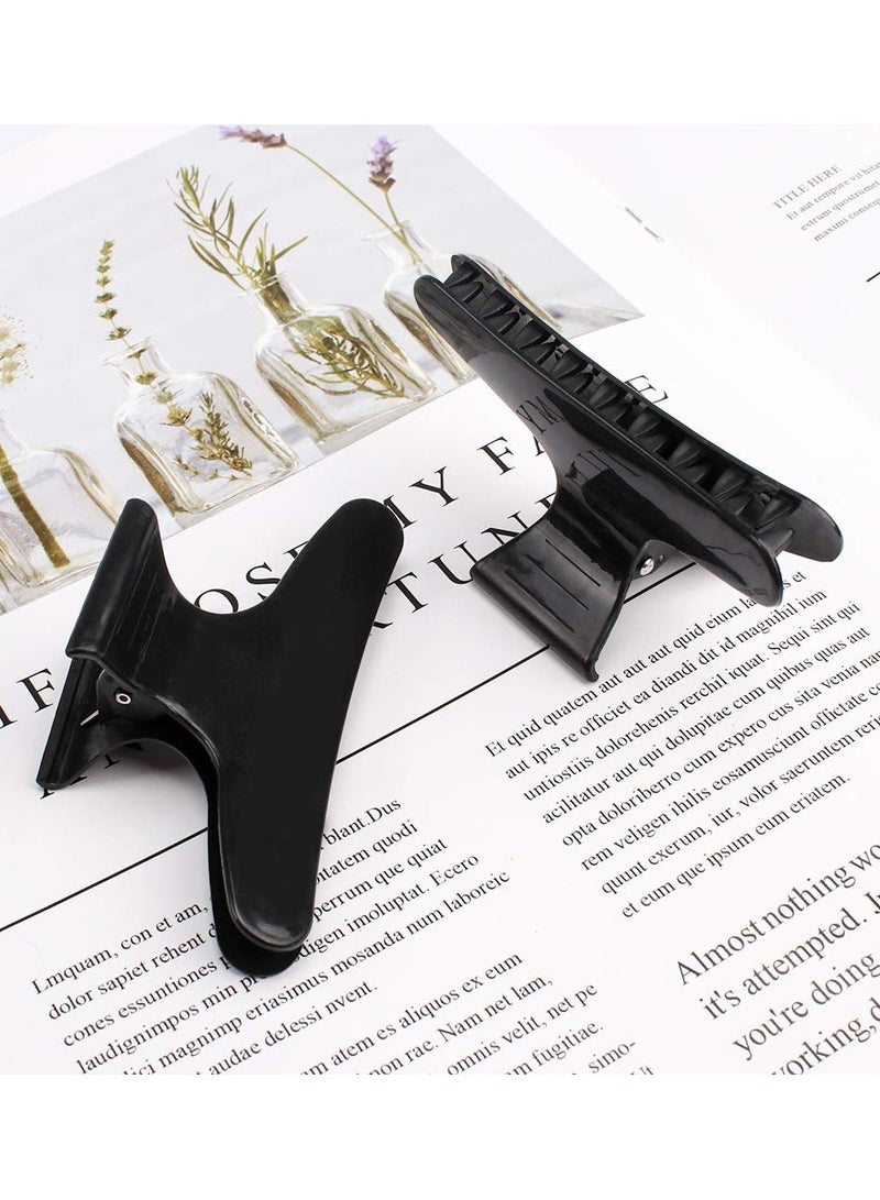 ORiTi مشابك شعر لتقسيم وتصفيف الشعر باللون الأسود - Image 4