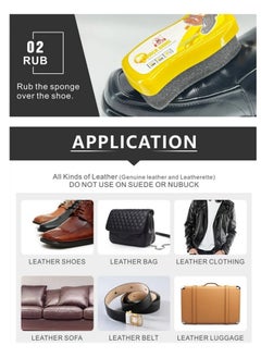 Biki Quick Shine Sponge for Various Coloured Shoes and Other Leather Surfaces Multipurpose  - Image 3