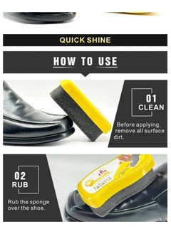 Biki Quick Shine Sponge for Various Coloured Shoes and Other Leather Surfaces Multipurpose  - Image 4