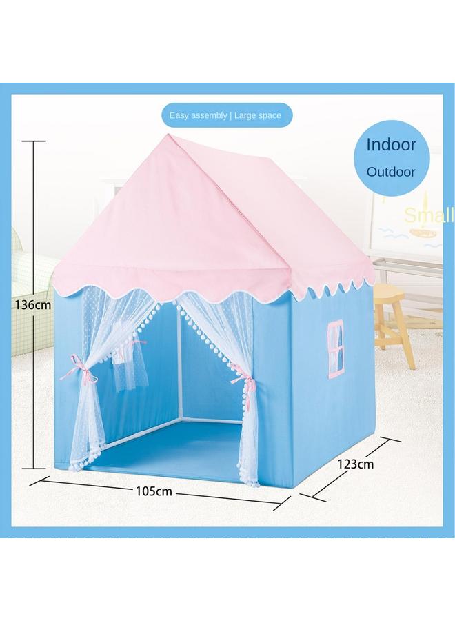 Bluejw Children's Indoor Tent House Toy House Princess House Tent Birthday Gift Toy - Image 4