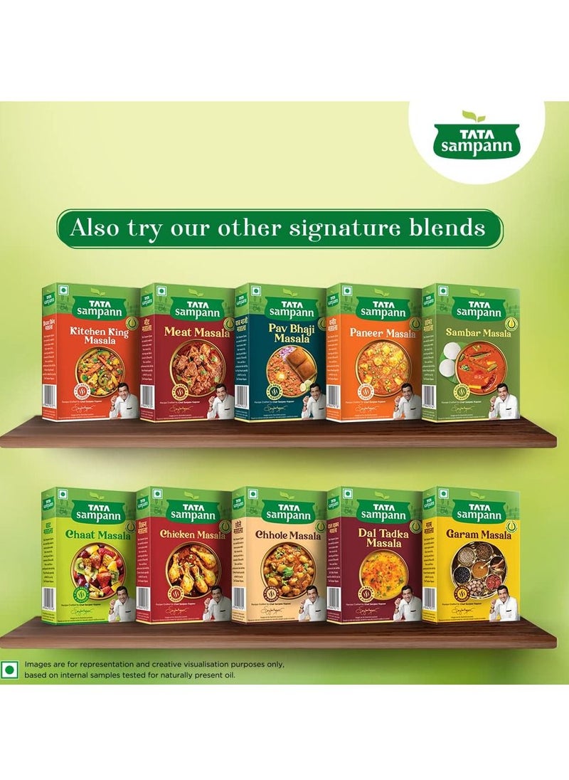 TATA Sampann - Chhole Masala with Natural Oils Crafted by Chef Sanjeev Kapoor 100g - Image 1