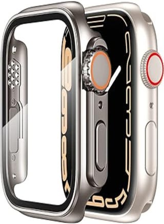 Generic Full Coverage Hard Protective Case Cover Touch Sensitive Adapter for Apple Watch 44mm Change to Apple Watch Ultra 49mm Cover Starlight - pzsku/Z2F9B3062897CECBA5B8FZ/45/_/1713736289/63cfbf93-dc3e-4c00-92d6-e209124780e8