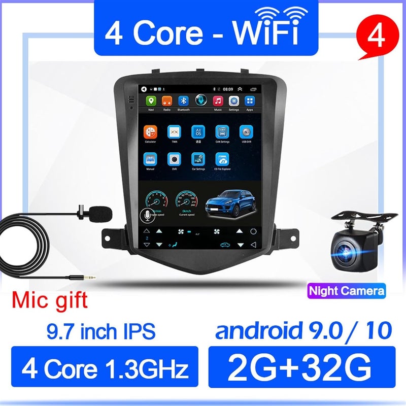 Wivplex Car Android 10 Multimedia Player for Cruze J300 - Image 2