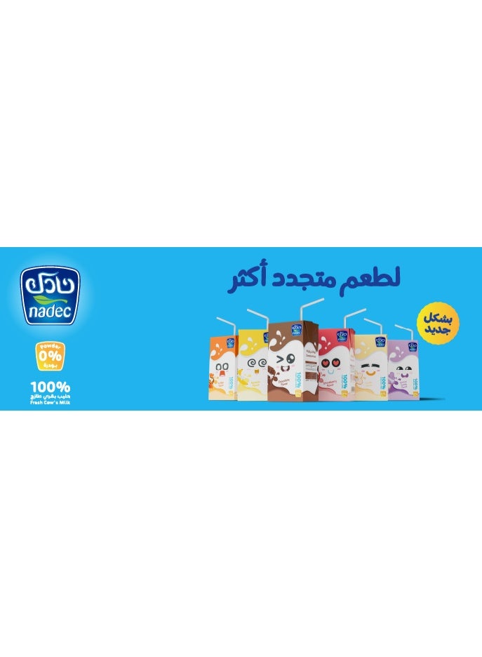 Nadec Long Life Strawberry Milk - Image 2