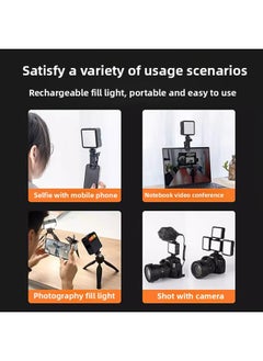 General Direct Mobile Phone Live Camera Light Photo Beauty Led Fill Light Three-color Full-color RGB Atmosphere Pocket Light-Light Source Color:【flagship Pocket Light】 (Upgrade + Rgb Colorful Charging Model  - Image 5