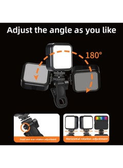 General Direct Mobile Phone Live Camera Light Photo Beauty Led Fill Light Three-color Full-color RGB Atmosphere Pocket Light-Light Source Color:【flagship Pocket Light】 (Upgrade + Rgb Colorful Charging Model  - Image 3