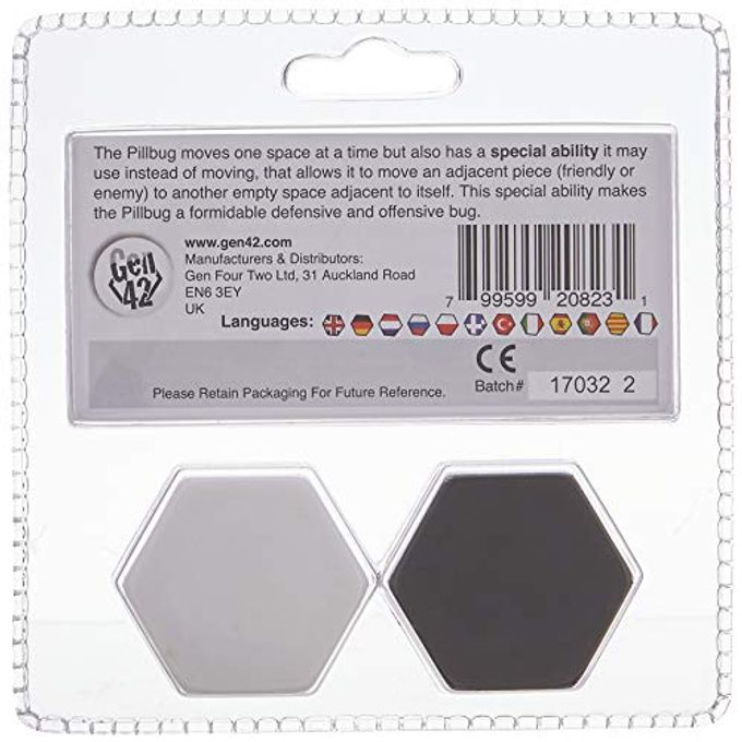 Ghenos Games Hive: Pillbug Carbon Expansion Board Game (TCI016) - Image 5
