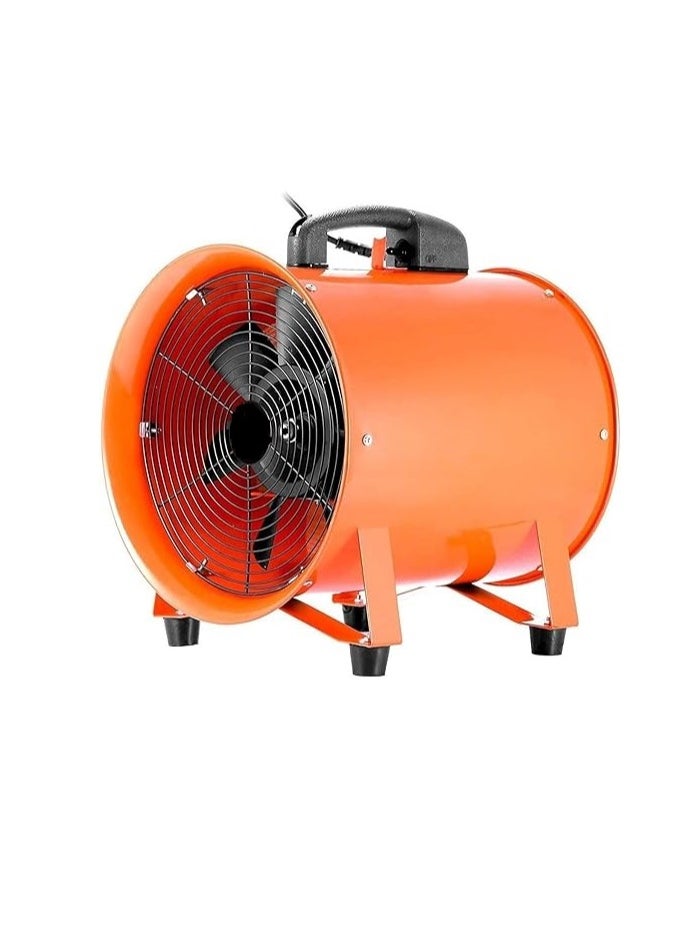 BOSS LIFE STYLE 12-Inch Portable Ventilation Fan and Industrial Exhaust for Industrial & Construction Sites, Basement, Garage, Warehouse etc. (Flexible PVC Ducting not Included)  - Image 1