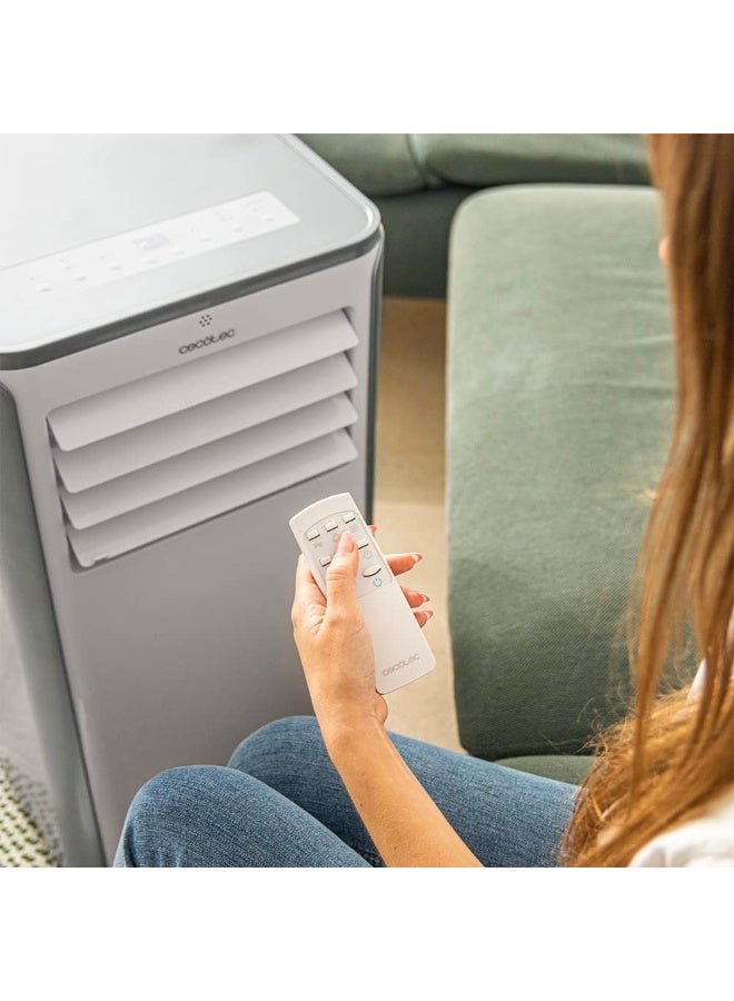 سيكوتيك مكيف هواء متنقل من سيكوتيك مزود بجهاز تحكم عن بعد ومضخة حرارية فورسكليما 9400. قدرة 9000 وحدة حرارية بريطانية، شاشة LED، 5 أوضاع، مزيل للرطوبة، يغطي مساحة 20-25 متر مربع. - Image 4