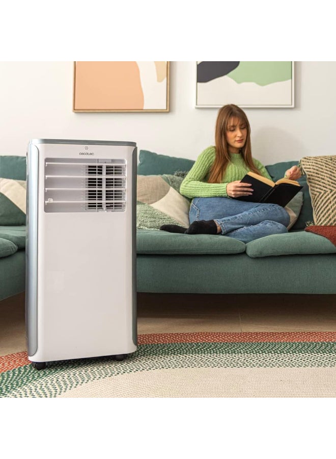 سيكوتيك مكيف هواء متنقل من سيكوتيك مزود بجهاز تحكم عن بعد ومضخة حرارية فورسكليما 9400. قدرة 9000 وحدة حرارية بريطانية، شاشة LED، 5 أوضاع، مزيل للرطوبة، يغطي مساحة 20-25 متر مربع. - Image 5