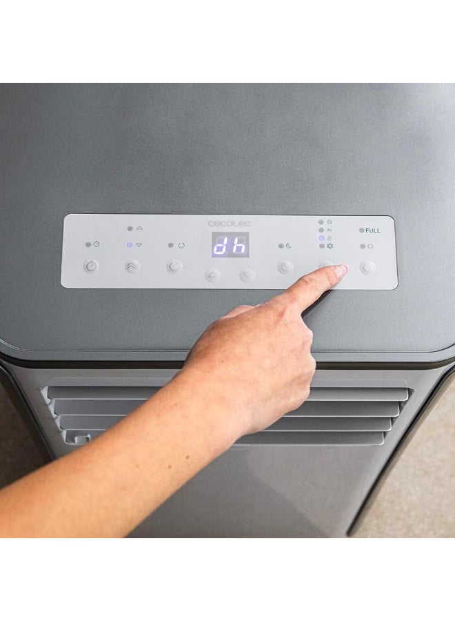 سيكوتيك مكيف هواء متنقل من سيكوتيك مزود بجهاز تحكم عن بعد ومضخة حرارية فورسكليما 9400. قدرة 9000 وحدة حرارية بريطانية، شاشة LED، 5 أوضاع، مزيل للرطوبة، يغطي مساحة 20-25 متر مربع. - Image 2