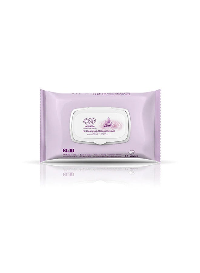Cleansing & Makeup Removal Facial Wipes 25 Wipes