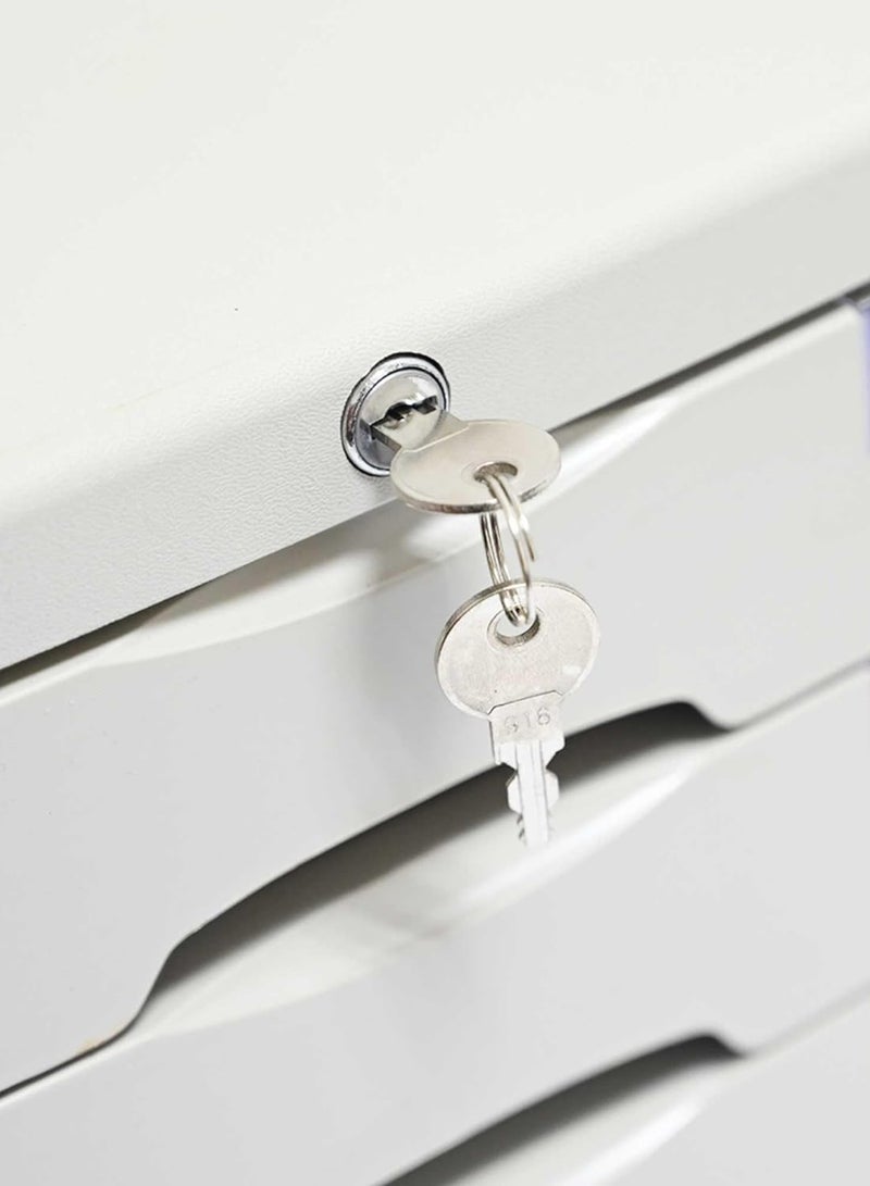 FIS File Cabinet (Plastic) With key, 4 Drawers - FSOTUS-21AK - Image 4