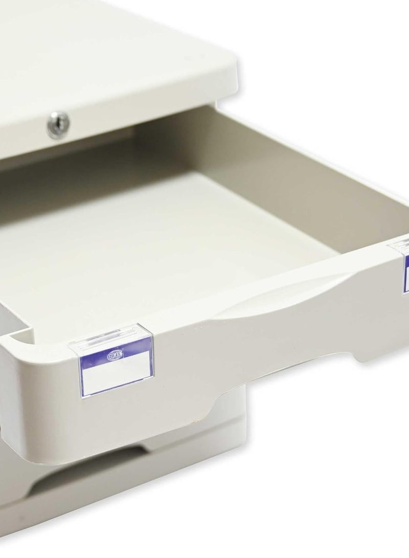 FIS File Cabinet (Plastic) With key, 4 Drawers - FSOTUS-21AK - Image 3