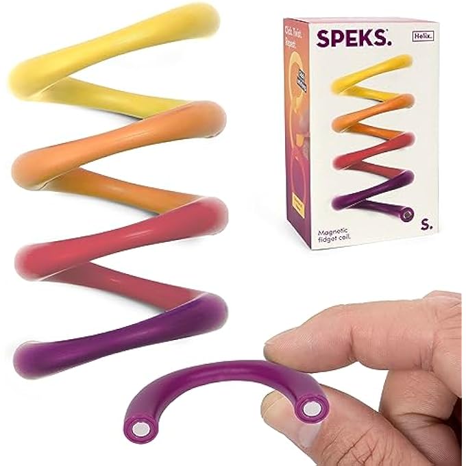 Speks لعبة هليكس المغناطيسية | لعبة تخفيف التوتر للمكتب للبالغين والمراهقين 14+ | لعبة حسية | بلازما - Image 1