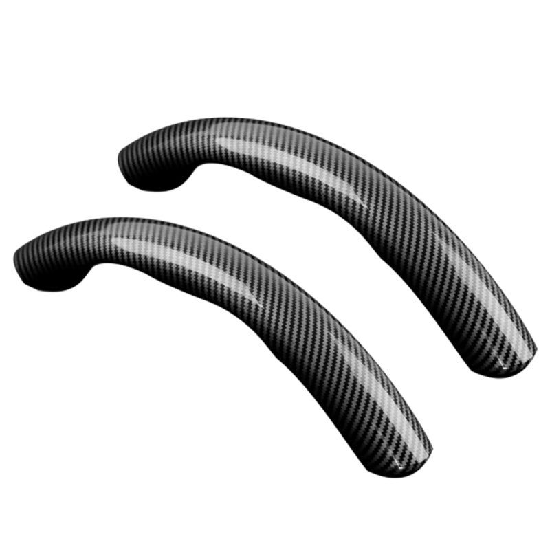 Carbon Fiber Steering Wheel Cover: Black, Universal Size, All-Season Use - Easy Installation, Enhanced Grip, Durable Texture for Car Interior Accessory - Image 2