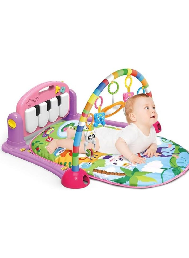 Huanger Baby Play Mat for Gym Play Mat Music Activity Center Piano Play Mat Music Activity Center Mat Padded for Infants Newborns Kids - Image 1