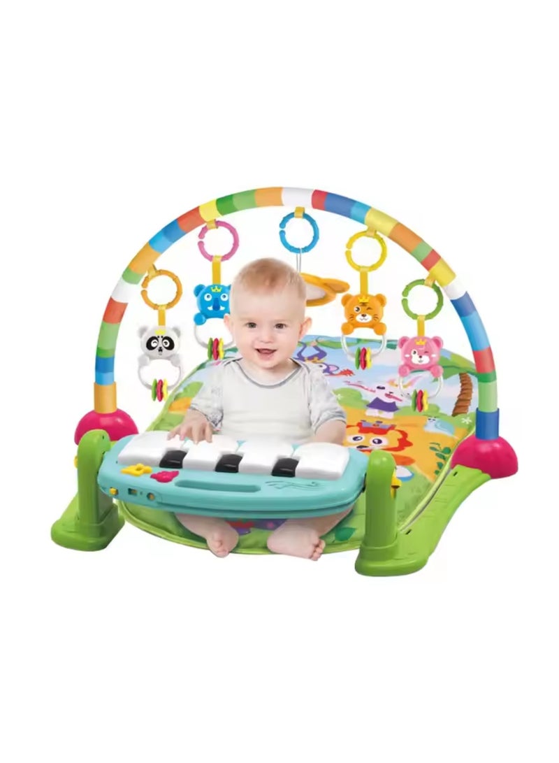 Huanger Baby Play Mat for Gym Play Mat Music Activity Center Piano Play Mat Music Activity Center Mat Padded for Infants Newborns Kids - Image 3