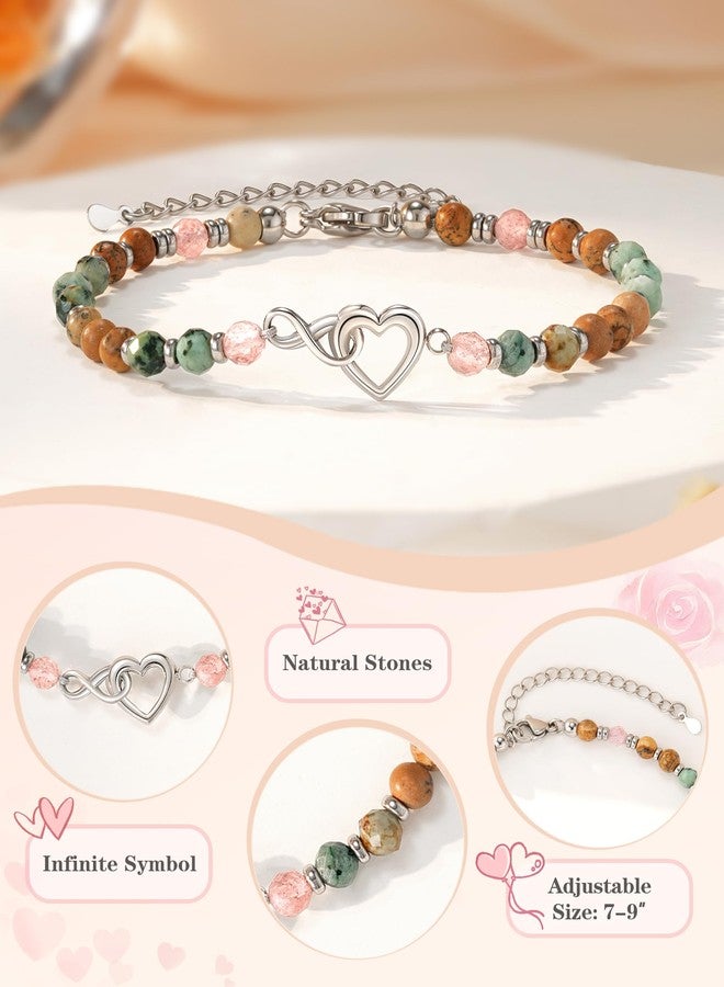 Shonyin Valentines Day Gifts for Daughter, Daughter Birthday Gifts Bracelet for Adult Teen from Mom Dad Mothers Day Christmas - Image 4
