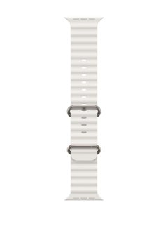 Generic Ocean Band Compatible For Apple Watch Band 49mm 45mm 44mm 42mm Soft Silicone Replacement Strap  - Image 2
