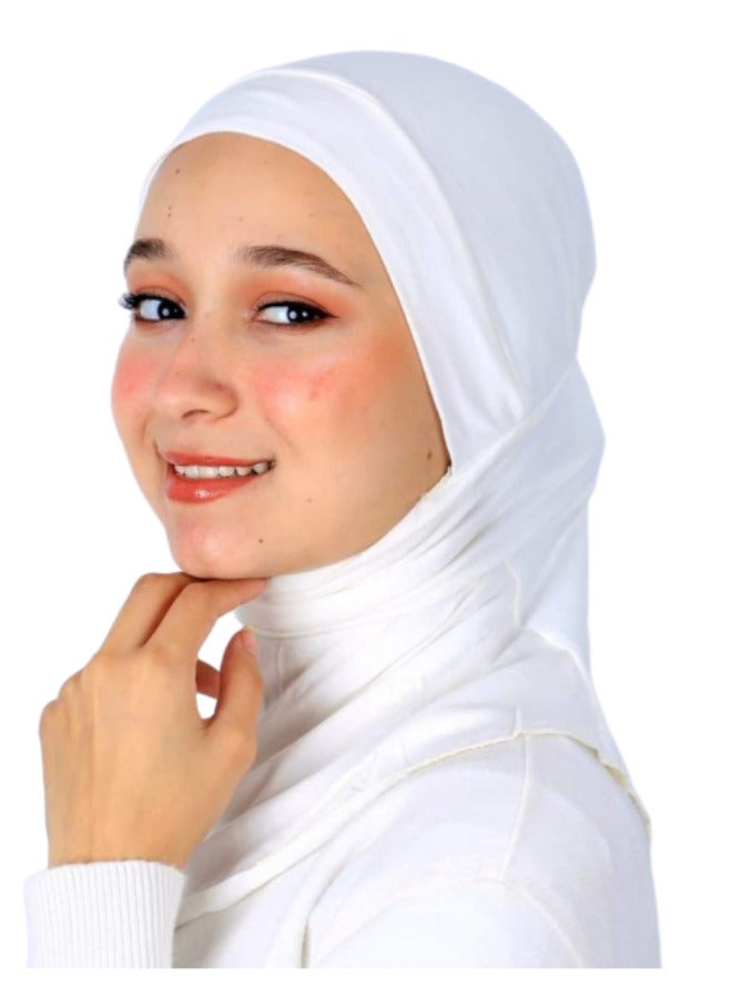 تلبيسة حجاب نسائية نينجا قطن  – خامة ناعمة ومريحة للمحجبات  - Image 2