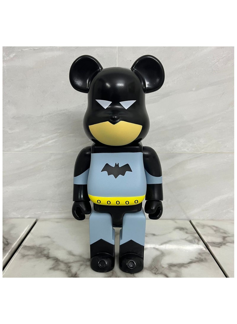 General Fashion Bearbrick Black Batman Bears Violent Bear Building Blocks Handmade Collectible Toy Gift Fashion Sculpture  - Image 2
