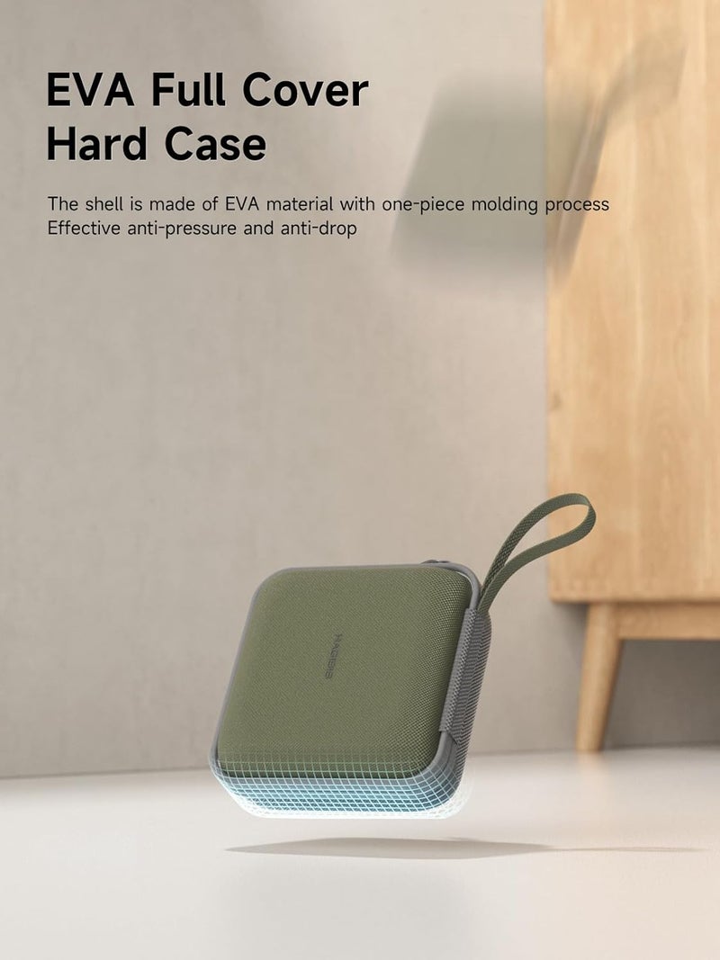 Electronics Organizer Travel Case Cable Organizer Bag Pouch Portable Waterproof Carry Case for Cable, Charger,Power Bank, SD Card, Mouse, USB Flash Disk - Image 2