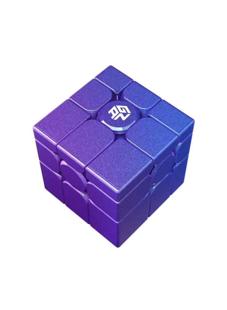 GANCUBE GAN Mirror Cube M UV Coated Purple  Magnetic Alien Cube  - Image 1