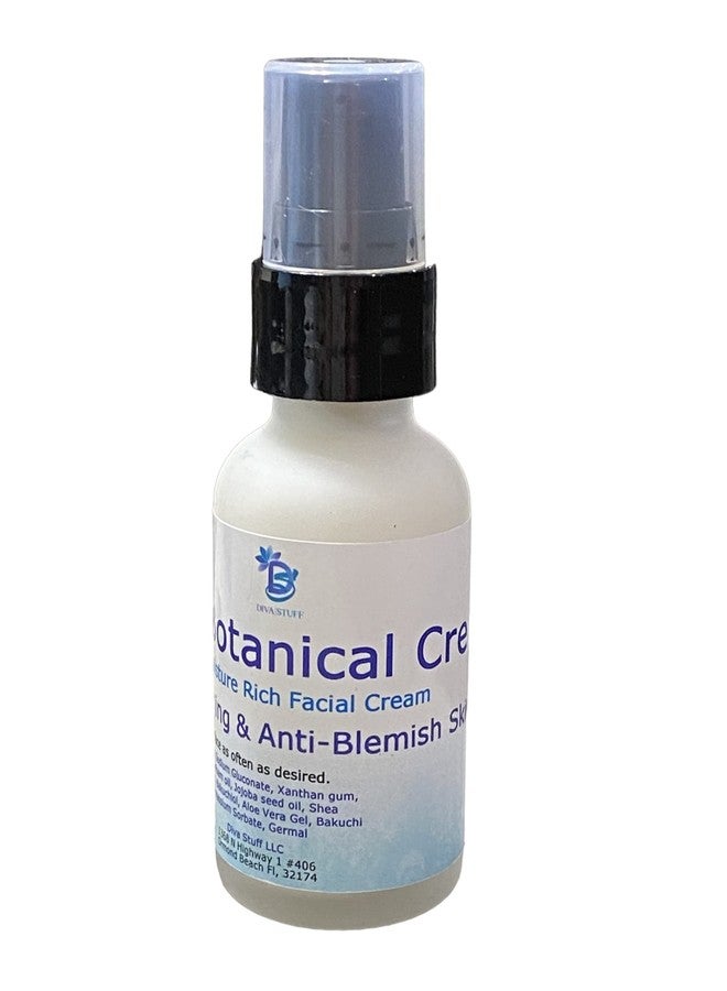 Diva Stuff Moisture Riche Botanicals Anti-Aging and Anti-Blemish Moisturizing Face Cream, 1 Ounce - Image 1