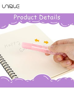 Unique 4 Pcs Cat Paw Erasers, Retractable Eraser for Kids, Gradient Color Erasers, Rainbow Cute Cat Erasers, Push-Pull Rubber Eraser for Students Writing Office School Supplies  - Image 5