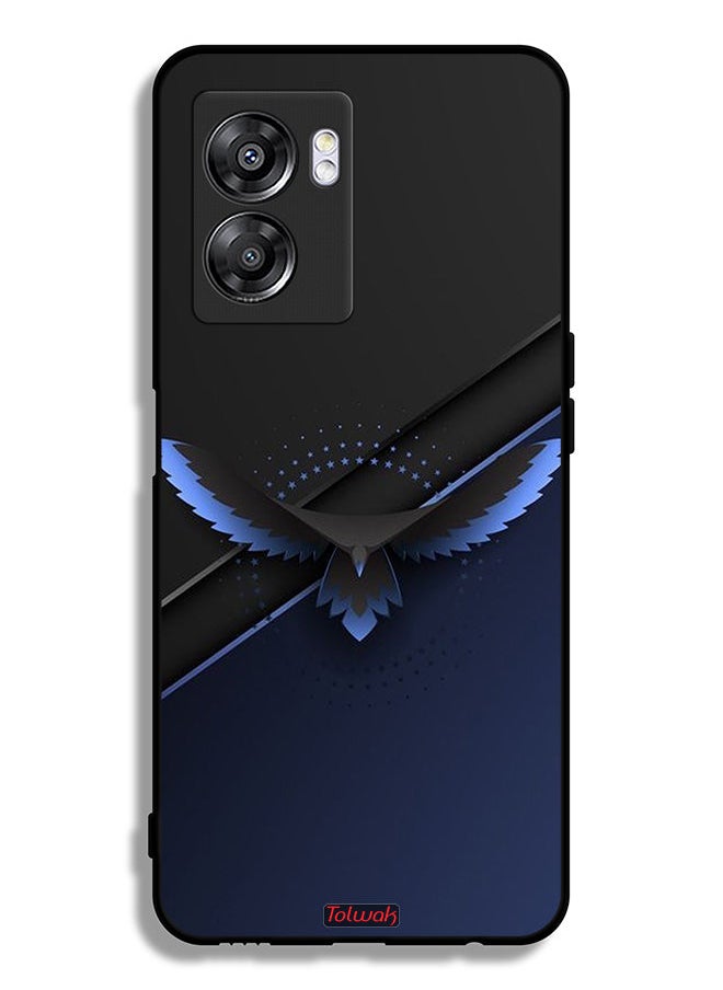 OnePlus Nord N300 Protective Case Cover Eagle Digital Abstract Art