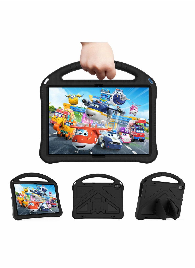 SYOSI - Tablet Case for Lenovo Tab M10 HD TB X505F TB X605F Smart Tab P10 TB X705F TB X705L Durable Lightweight EVA Shockproof Protective Handle Stand Cover All Inclusive Anti-Drop Bracket Case Black - Image 1