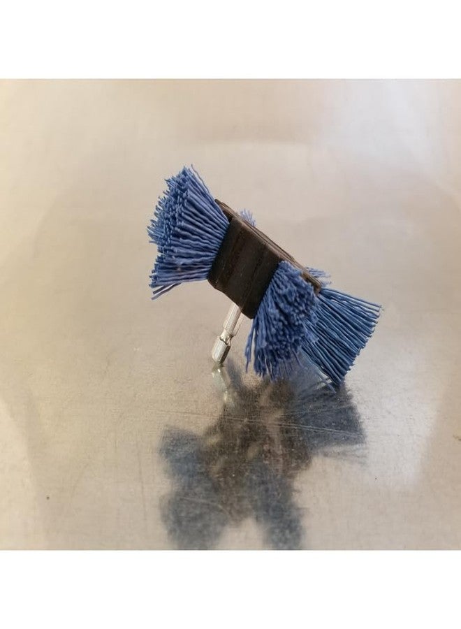 Dico Products 7200039 Nylox Flap Brush 4" 240 Grit, Blue - Image 3