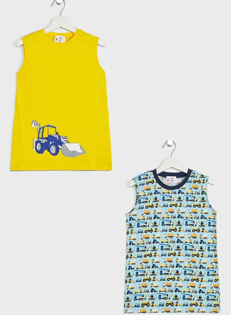 Pinata Boys 2 Pack Vests